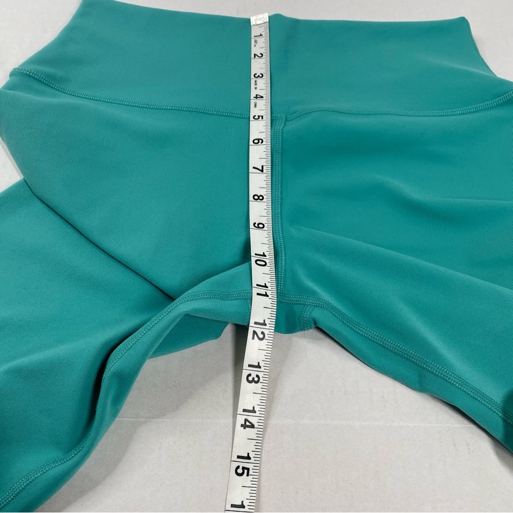 Alo Yoga High-Waist Airbrush Legging Leggings Ocean Teal Color Size Large W5473R - Picture 5 of 8